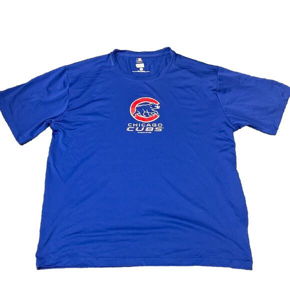 Genuine Merchandise TX3 Chicago Cubs Mens Sz L Baseball Cool Performance MLB - Picture 1 of 5